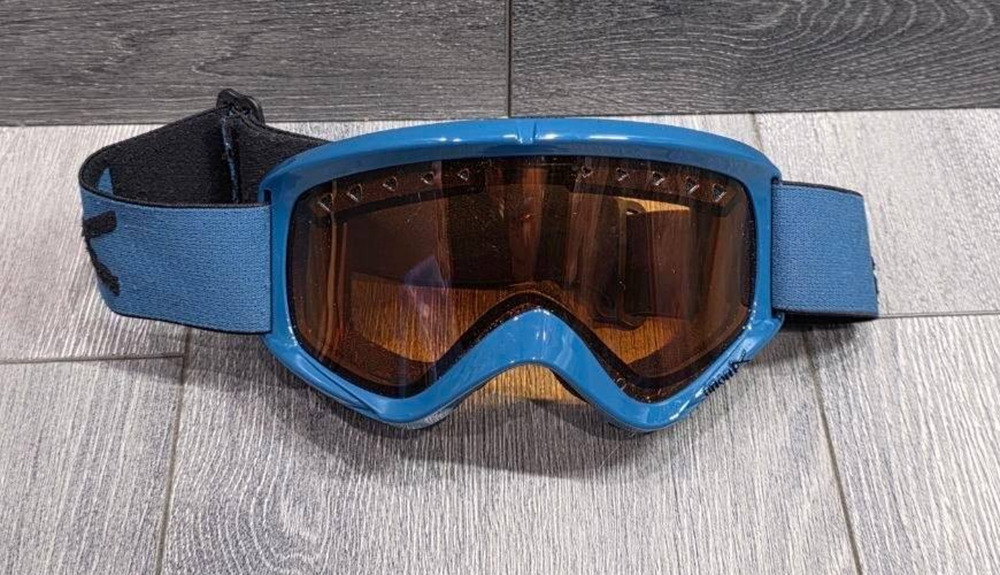 ANON SNOWBOARD GOGGLES, BRIGHT BLUE WITH MIRROR LENS + BAG A009375